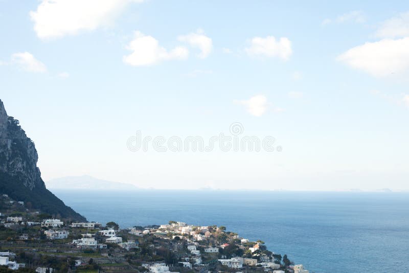 Capri island. stock image. Image of blue, island, travel 23441873