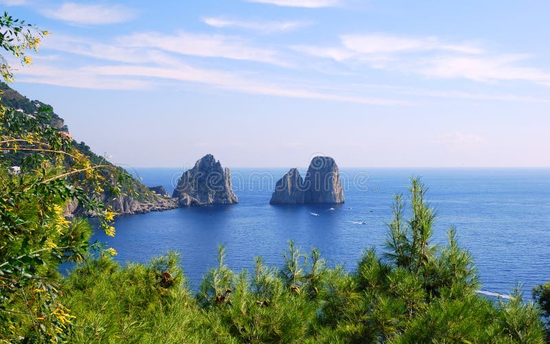 Capri island