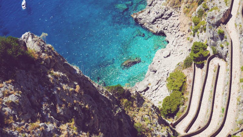 capri Италия стоковые изображения capri Италия стоковые изображения