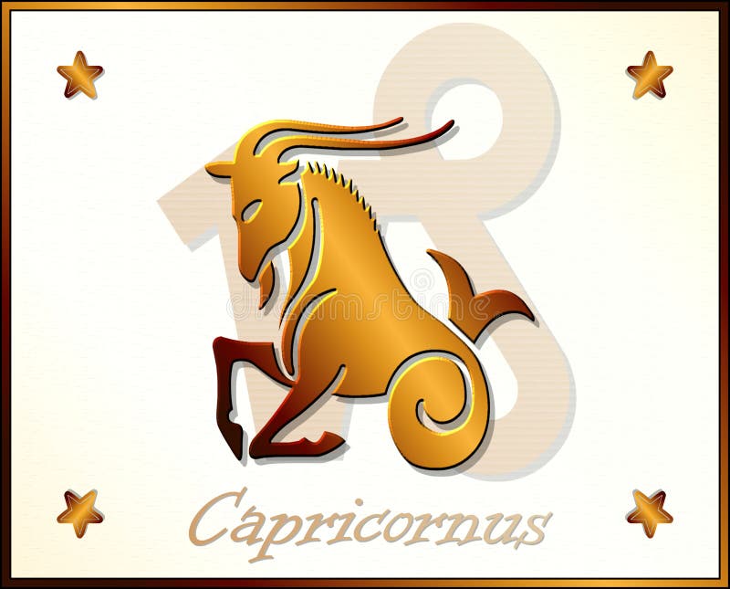 Capricornus stock vector. Illustration of capricornus - 11565459