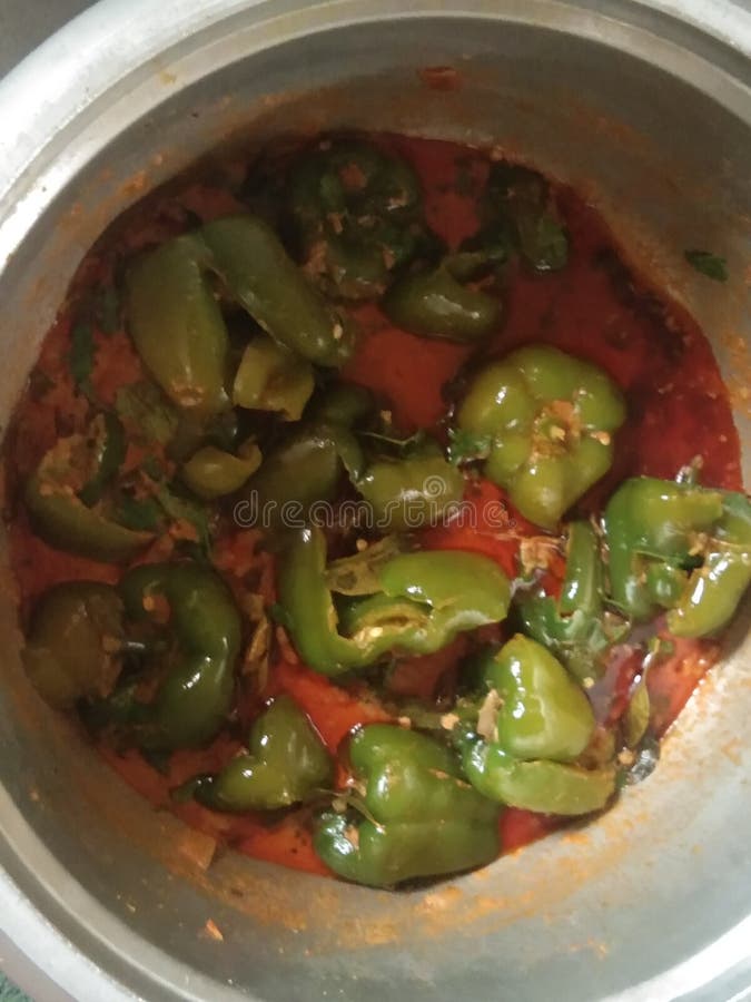 Capsicum. This is a, indian, style, defferent, mode