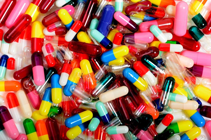 Capsule immagine stock Capsule immagine stock