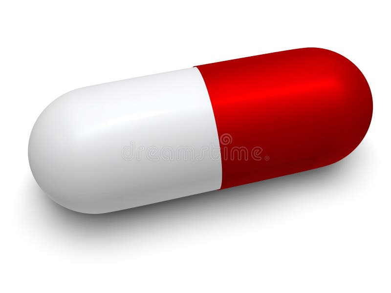 Capsule rouge, pharmaceutique