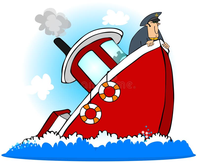 Sinking Ship Stock Illustrations 804 Sinking Ship Stock