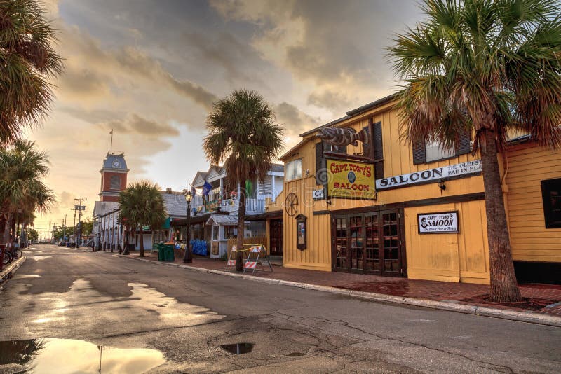 Captain Tonyâ-€™s Saal in Key West, Florida lizenzfreies stockfoto Captain Tonyâ-€™s Saal in Key West, Florida lizenzfreies stockfoto