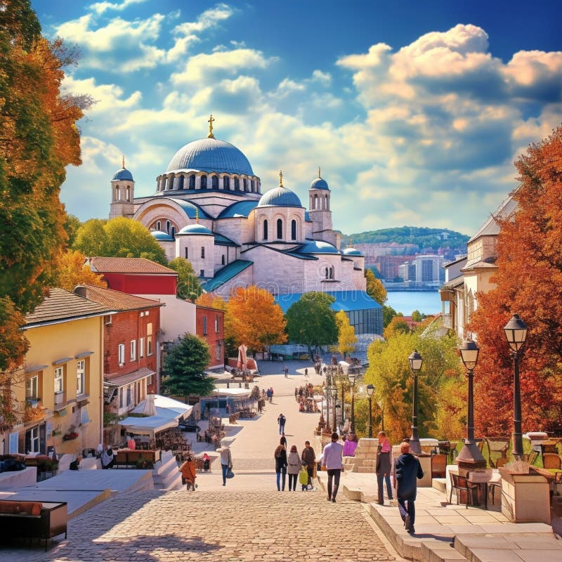 Captivating Charm of Belgrade - Belgrade Fortress, St. Sava Temple, Skadarlija Street