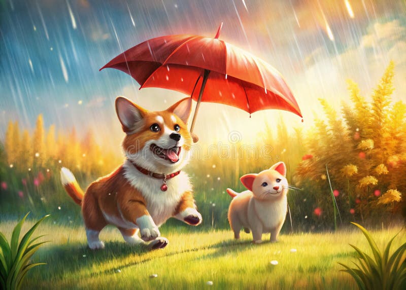 Corgi Fruit Umbrella Corgi Fruit Umbrella