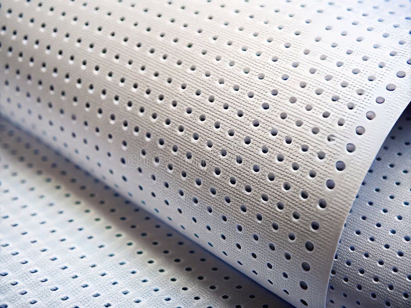 A Detailed Look at Vintage Dot Matrix Printer Paper A Glimpse into the Past of Computer Communication and vector illustration