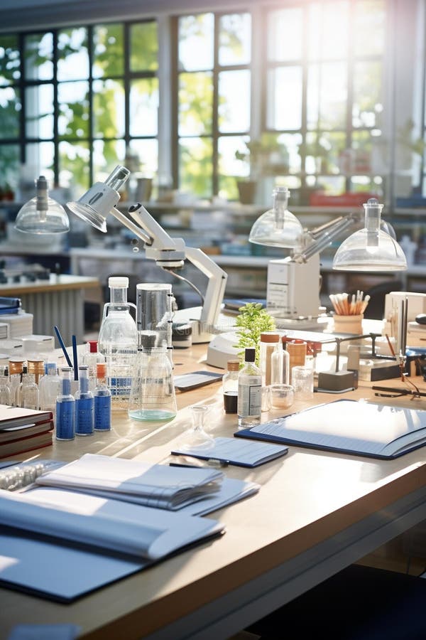 Laboratorytable Stock Illustrations 2 Laboratorytable Stock