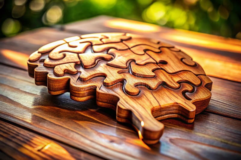 Unlocking Creative Potential A TiltShift Puzzle of the Mind Encouraging ProblemSolving and Innovation Visualizing the stock illustration