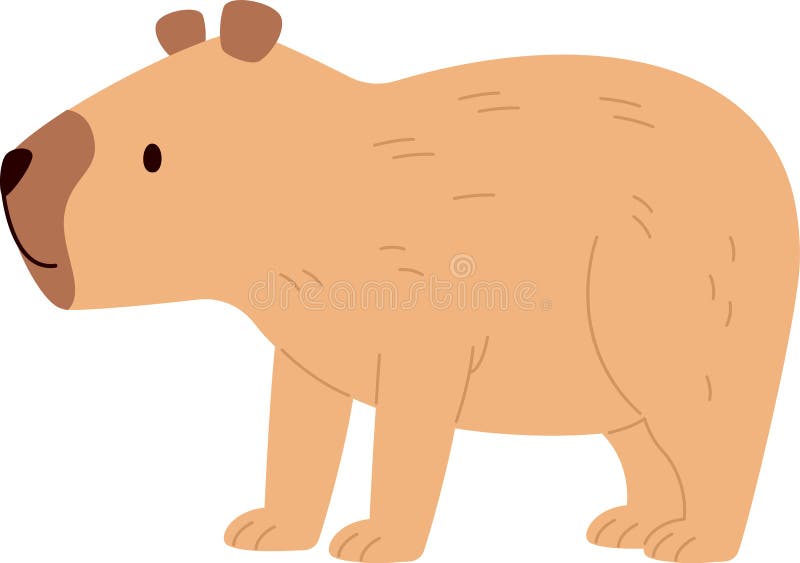 Download Capybara, Mammal, Capibara. Royalty-Free Vector Graphic