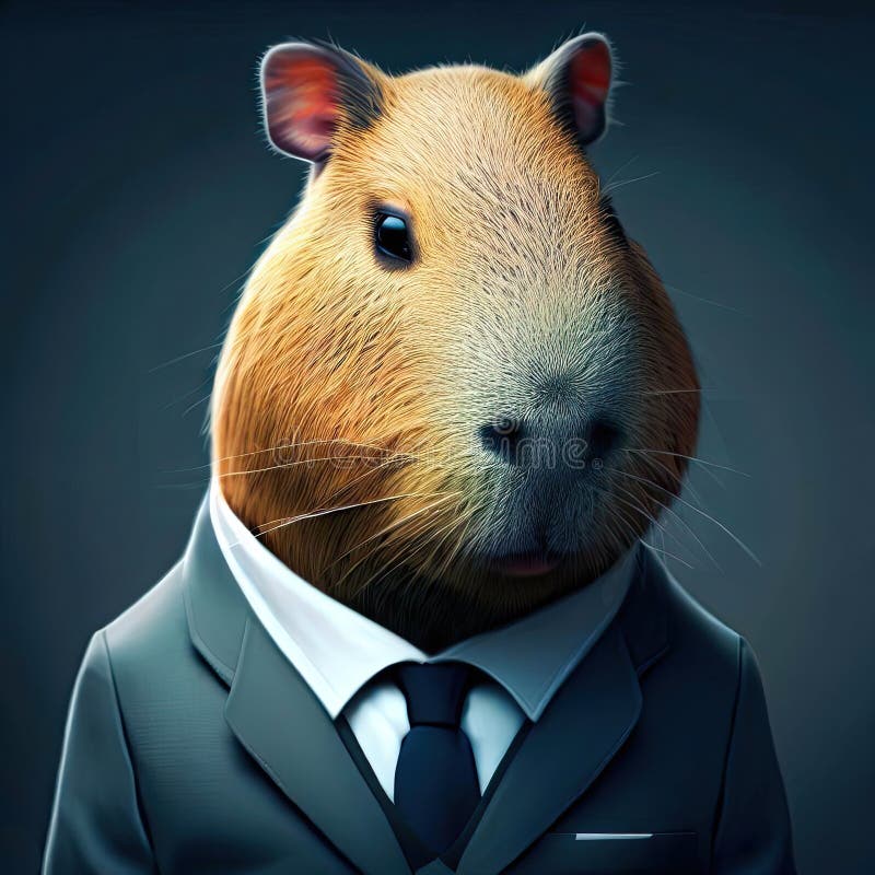 Capybara Businessman Stock Illustrations – 14 Capybara Businessman ...