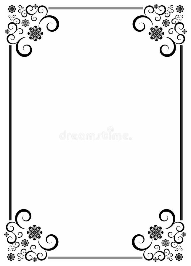 Marco stock de ilustración