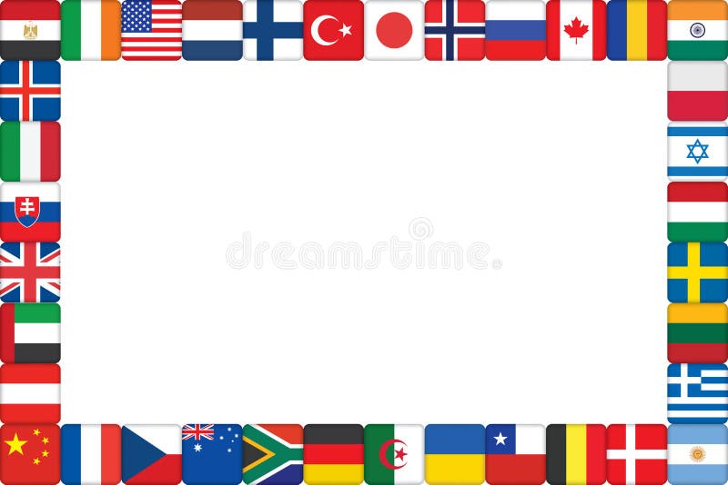 Capítulo hecho de iconos del indicador del mundo libre illustration