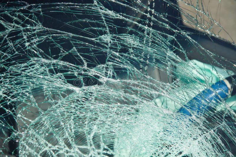 Shattered Windshield stock photo. Image of shattered - 82665148