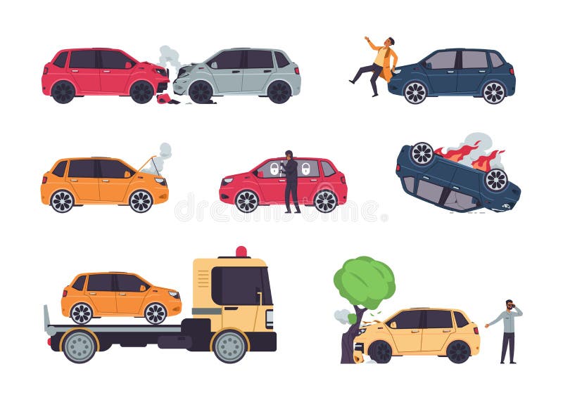 Crashing Car Cartoon Stock Illustrations – 85 Crashing Car Cartoon Stock  Illustrations, Vectors & Clipart - Dreamstime