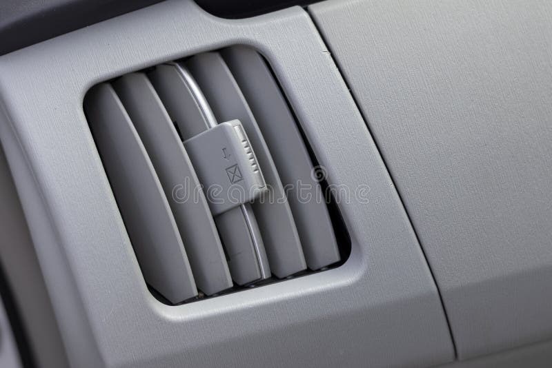 Car Air Conditioner Vent Closeup Stock Image Image of auto, warm
