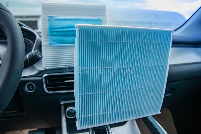 Car Air Conditioning Antibacterial Filter Stock Photo Image of cool