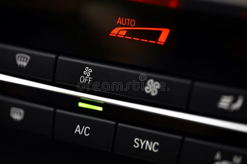 Car air conditioning stock image. Image of indoors, dashboard 44988263