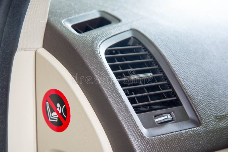 Luxury Car Air Ventilations Wind Outlet Stock Photo Image of closeup
