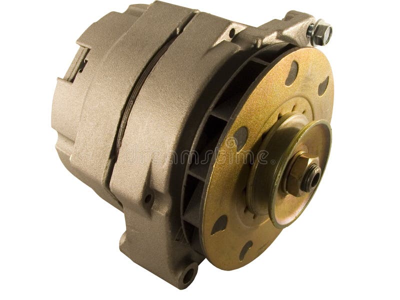 Car Alternator stock photo. Image of automobile, shiny 450542