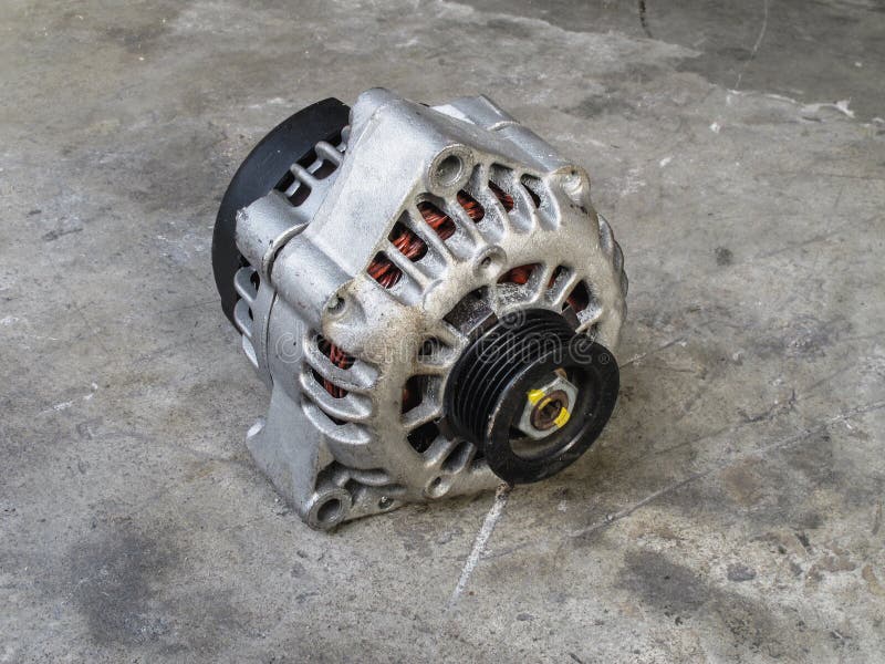 Old car alternator stock photo. Image of generating, engine - 85150084