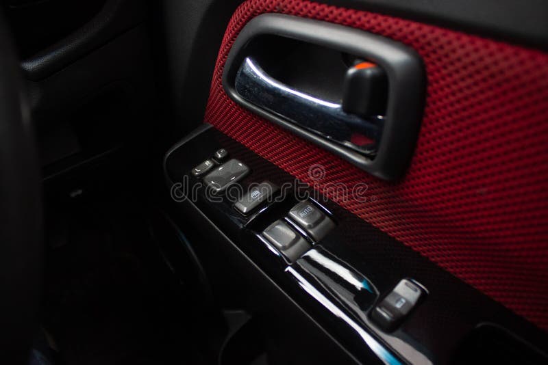 Car Arm Rest with Control Panel. Door Lock & Mirror Control. Window
