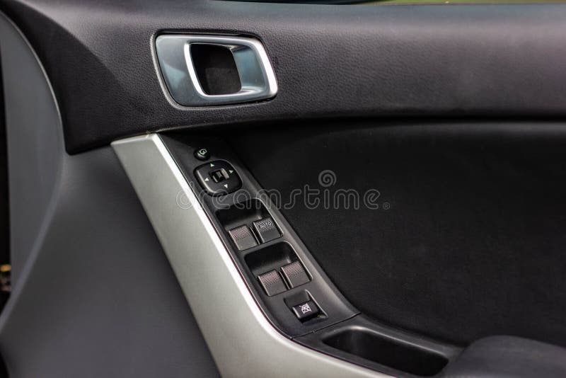 Car Arm Rest with Control Panel. Door Lock & Mirror Control. Window
