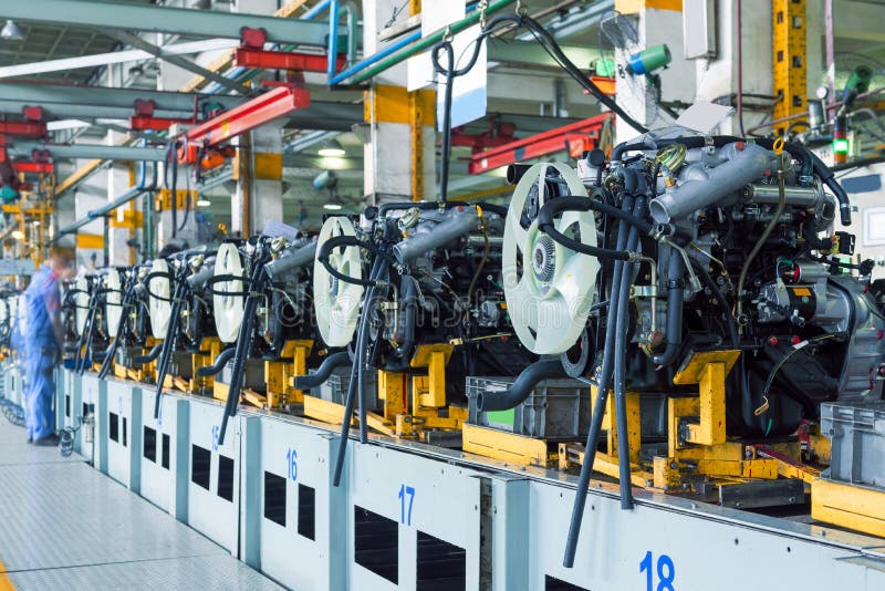 Car assembly plant stock photo. Image of control, diagnostics 44311202