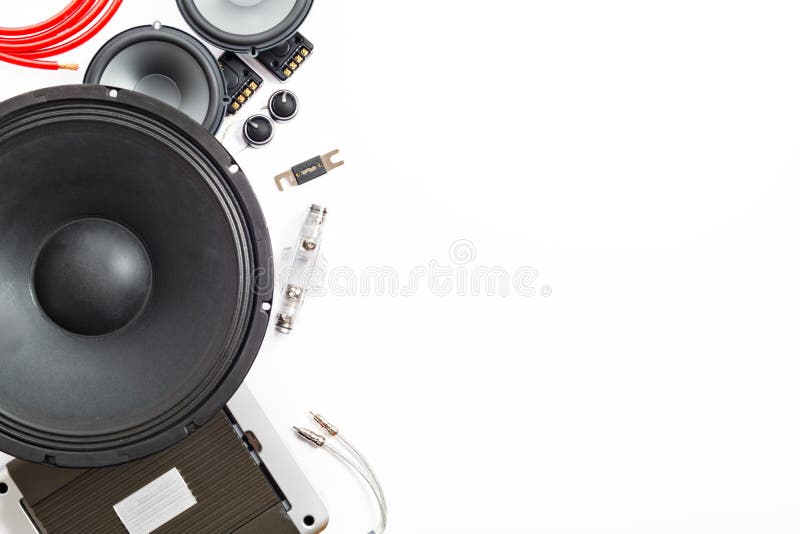 Car audio with speakers stock image. Image of modern - 118503847 Car audio with speakers stock image. Image of modern - 118503847