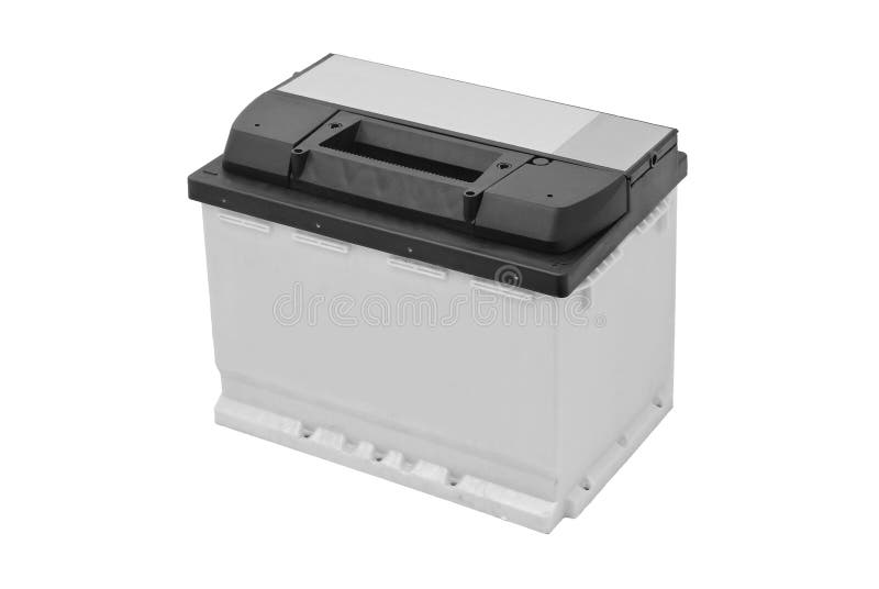 Car battery stock photo. Image of isolated, supply, electric 26296208