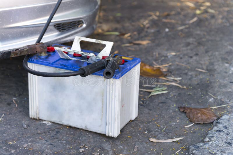 Car Battery Charger stock photo. Image of repair, power 60813004