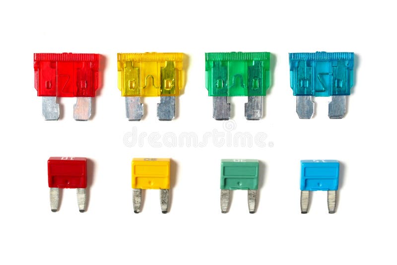 Old Type Fuses Used To Protect Installation Electrical Overload Stock