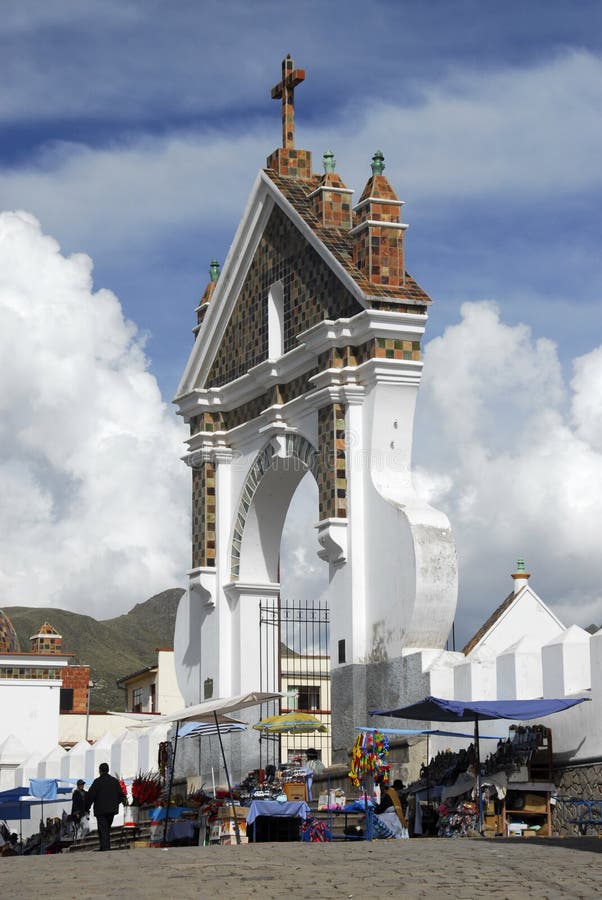 Car blessing, Cathedral of Copacabana, Bolivia