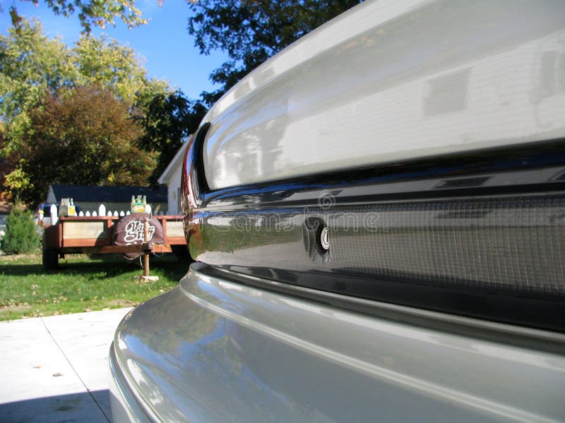 Car Bumper stock image. Image of shiny, sitting, reflection 2869359