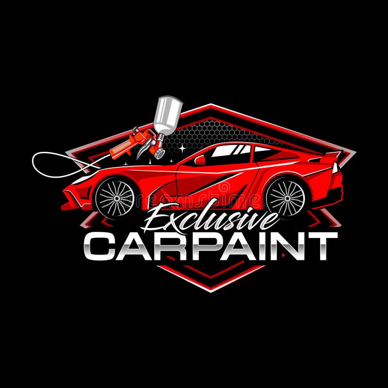 Car Coating Logo Design Illustration Vector Stock Vector Illustration of logos, black 275284080