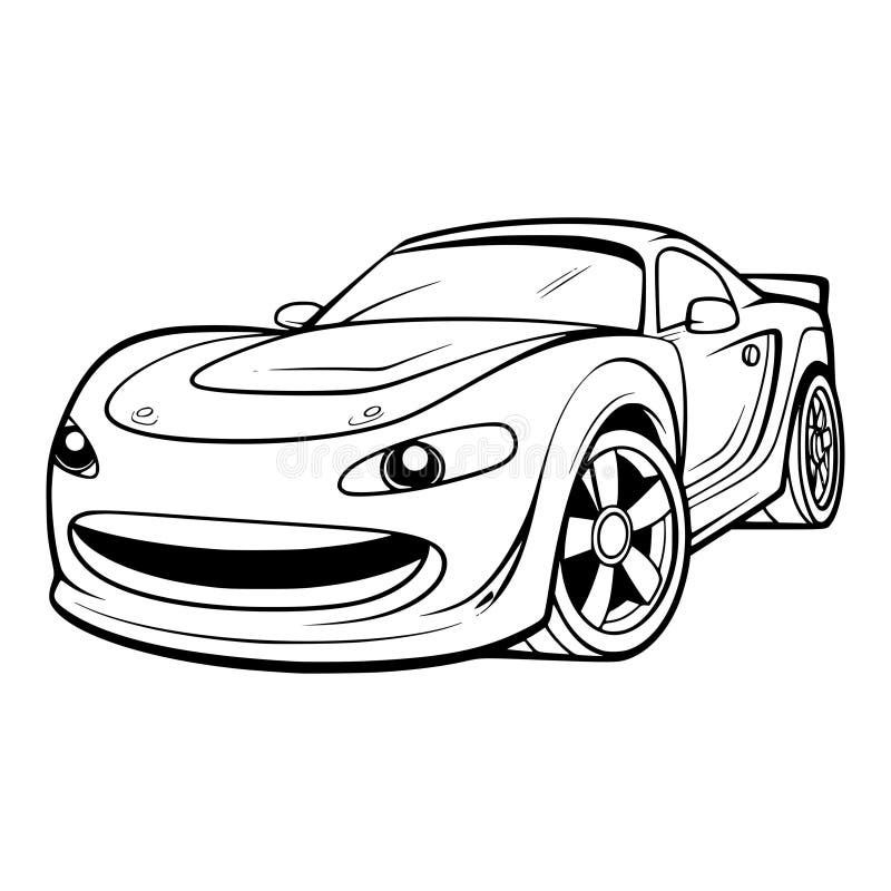 Kid Drawing Car Photos, Images and Pictures