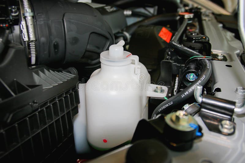 Car coolant tank is cooling system to remove heat