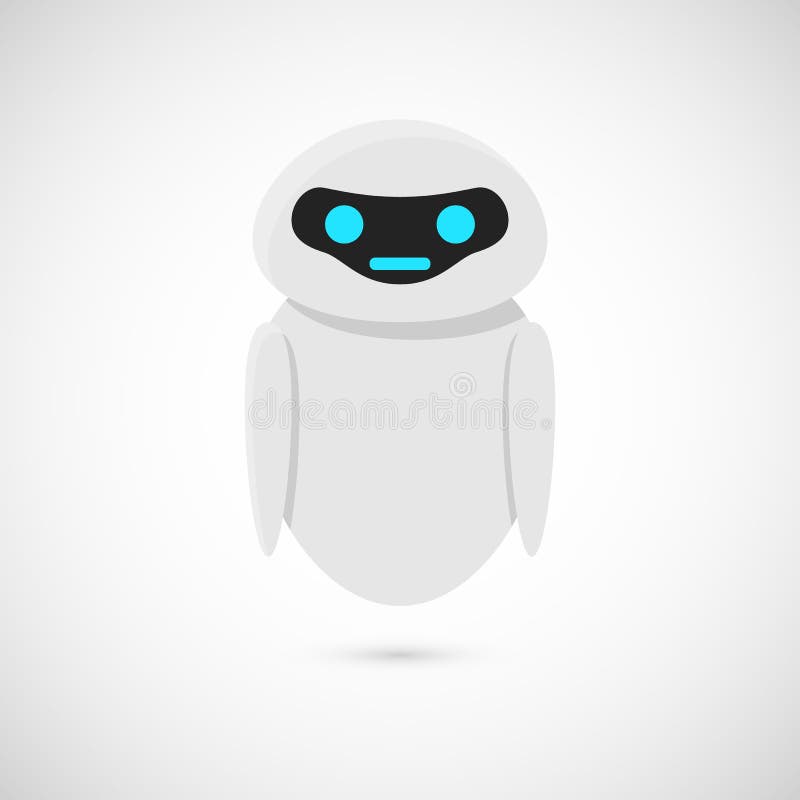 Car? cter del robot de la historieta Bot de la charla Ilustraci? n del vector libre illustration