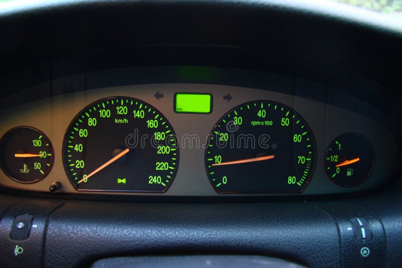 Car dashboard stock photo. Image of engine, driver, speedometer 6424572