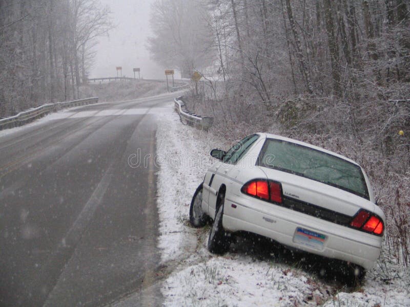 Car In The Ditch