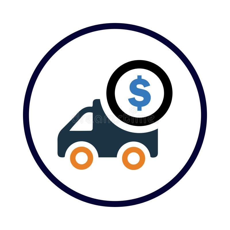 Car, Dollar, Money, Rent a Car Icon Stock Vector Illustration of