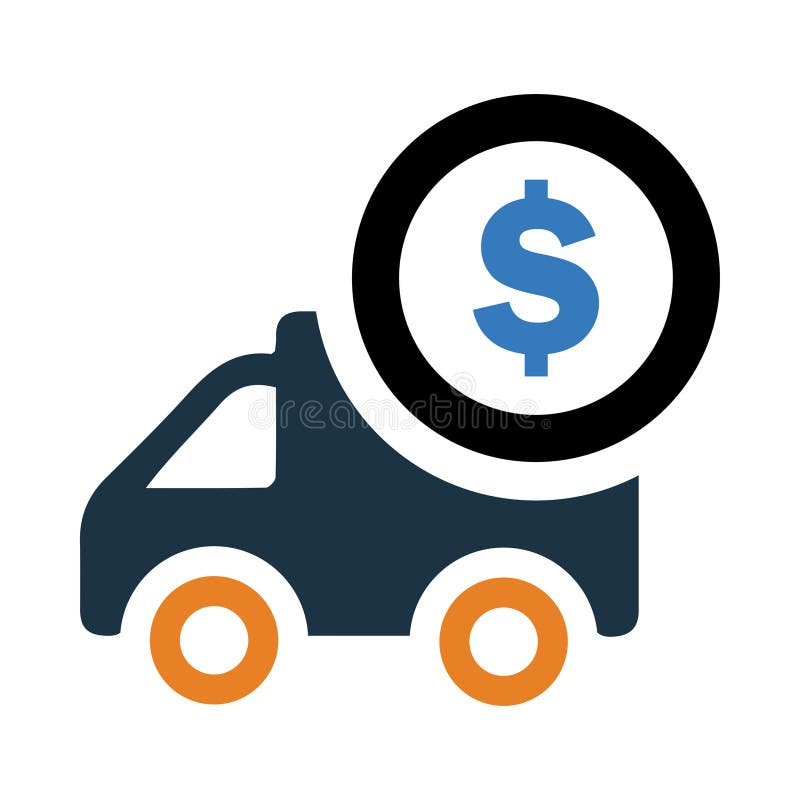Car, Dollar, Money, Rent a Car Icon Stock Vector Illustration of