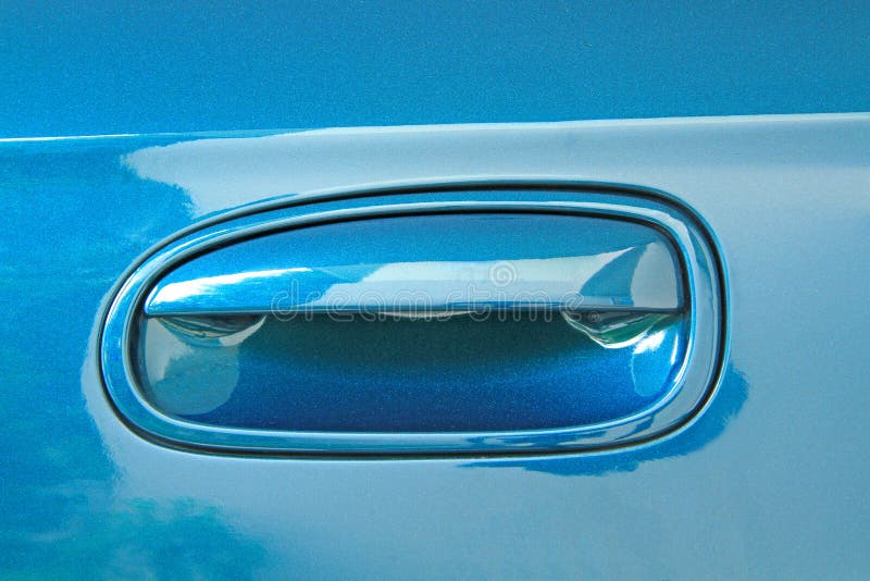 Car door knob stock photo. Image of color, colour, alarm 27473208