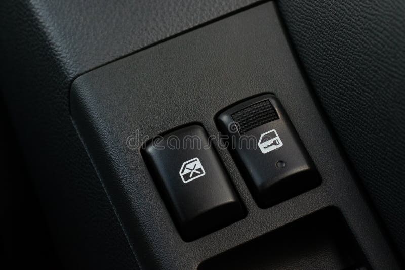 Car door lock switch stock image. Image of lock, dangerous 821293