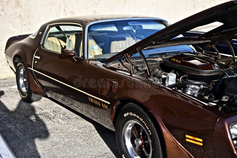 Car during Downers Grove Car Show Friday Night Lights Editorial Stock