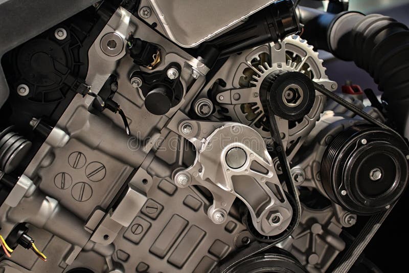 Car engine stock photo. Image of automobile, engineering 22521994