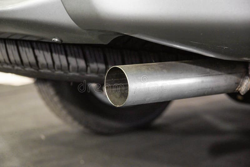 Car exhaust pipe stock image. Image of repair, emission 83509749