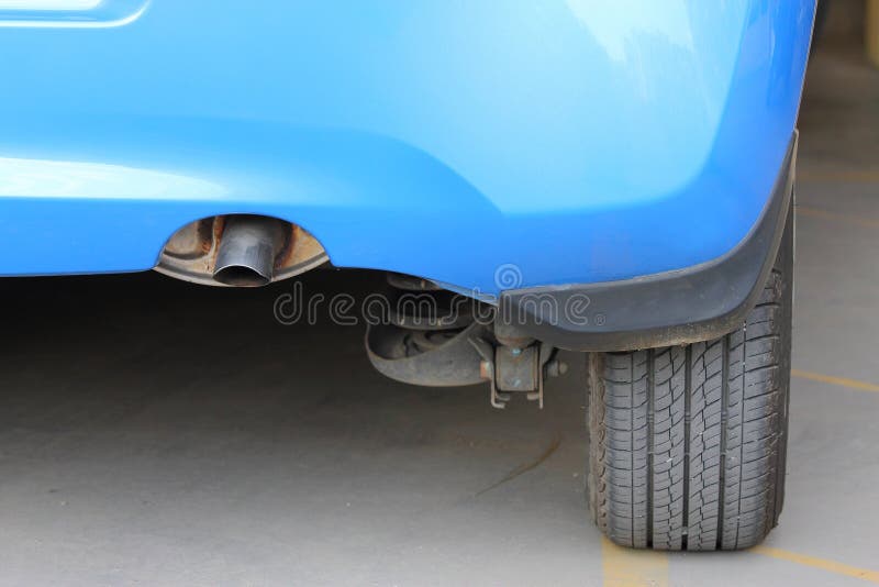 Car exhaust stock image. Image of petrol, pollution, pipe 50900745