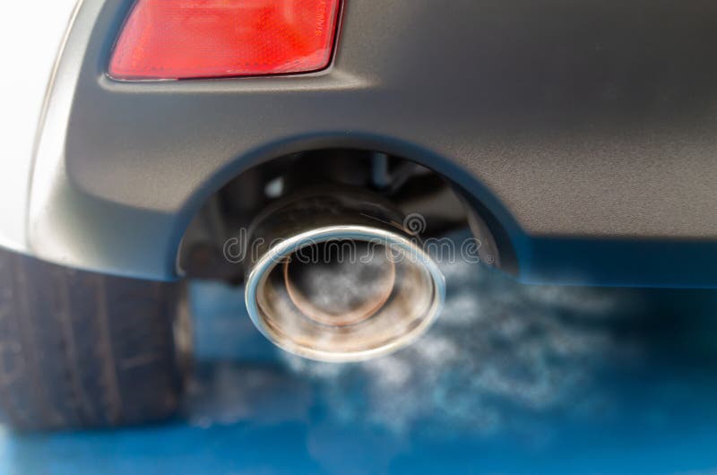 Car exhaust smoke stock image. Image of pipe, power 170044285